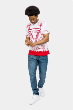 Number 23 Legend Graffiti T-Shirt 24 Number 23 Legend Graffiti T-Shirt -Victorious TS7461 RED 5