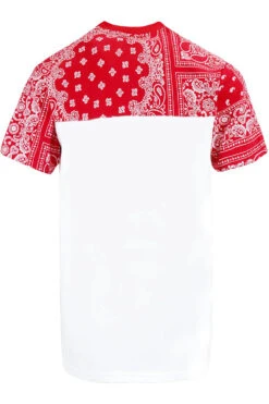 Playerz 69 Paisley Graphic T-Shirts -Victorious TS7475 RED 2