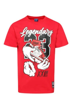Men's Legendary Shoes Graphic T-Shirts 16 Men's Legendary Shoes Graphic T-Shirts -Victorious TS7504 RED 1