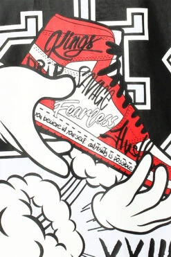 Men's Legendary Shoes Graphic T-Shirts 23 Men's Legendary Shoes Graphic T-Shirts -Victorious TS7504 WHT 2