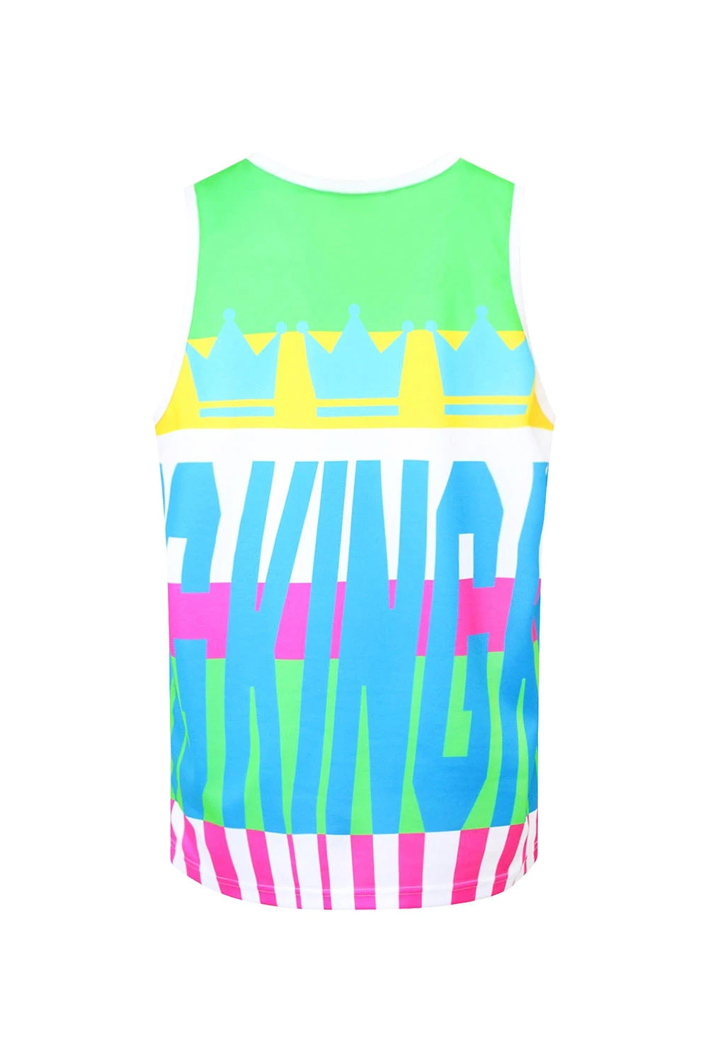Men's Color Block King Graphic Tank Top 6 Men's Color Block King Graphic Tank Top - Image 6