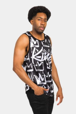 Crowned King Tank Top 19 Crowned King Tank Top -Victorious TT97 BLK 4