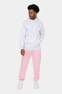 Essential Solid Medium Weight Fleece Sweatpants -Victorious VS2021 PNK 5
