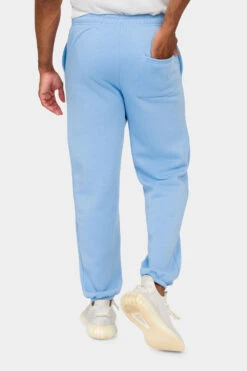 Essential Solid Medium Weight Fleece Sweatpants -Victorious VS2021 SKY 3