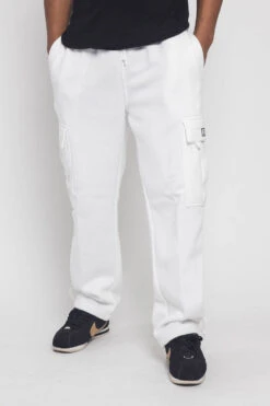 Victorious Men's Solid Fleece Heavyweight Cargo Sweat Pants 26 Victorious Men's Solid Fleece Heavyweight Cargo Sweat Pants -Victorious VS77 OFF 1