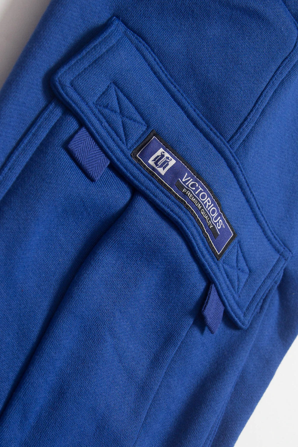 Victorious Men's Solid Fleece Heavyweight Cargo Sweat Pants 18 Victorious Men's Solid Fleece Heavyweight Cargo Sweat Pants - Image 18